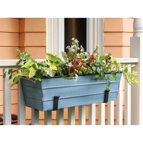 Dreketi Metal Outdoor Window Box Planter 